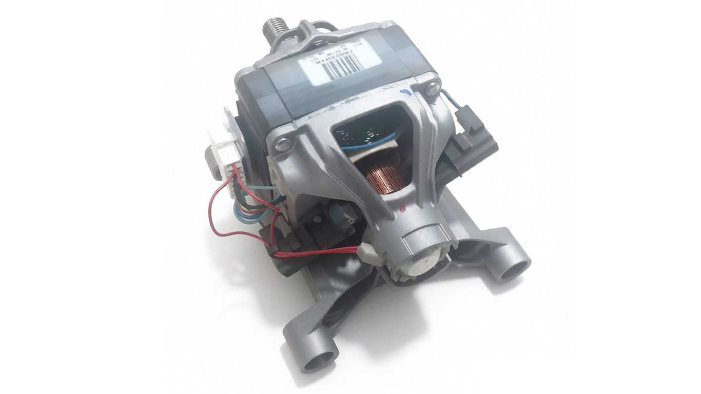 Мотор для стиральной машины Indesit 144832 (MCA45/64-148/AD7, 160024169.00, 380W, 6 контактов, квадратный)