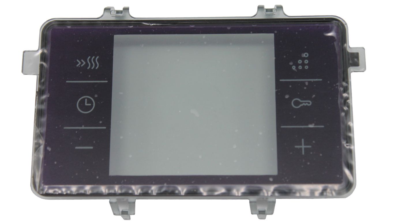 Стекло часов духовки Bosch 645244
