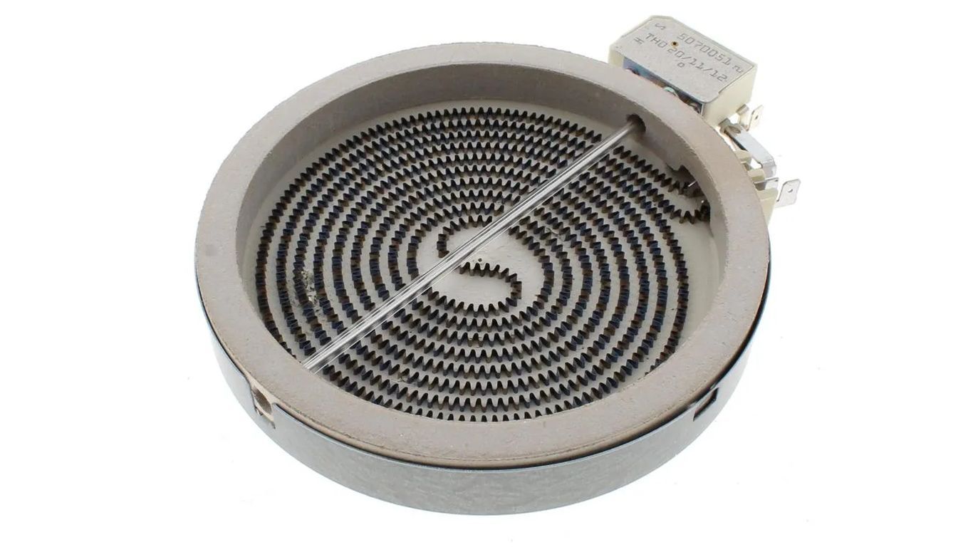 Конфорка к электроплите 1652032922 (1200W, 2 клеммы, D-165мм, 1652032922, 16002272401, 7070051)