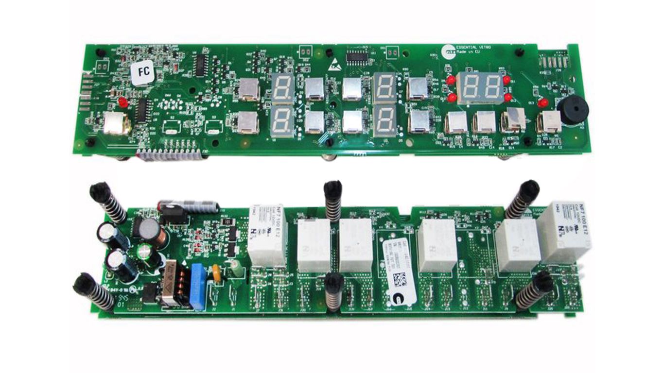Плата для варочной панели Korting KECT641BCSC (805822, TB 450004278, 50828255, 182301662A; TR1.0-62.1111T, снято с гарантийной техники)
