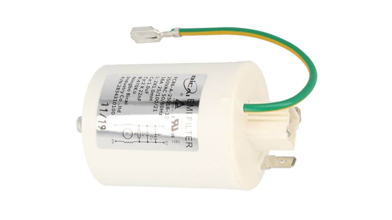 Фильтр помехоподавляющий (сетевой) для стиральной машины Philco PW7510DX, PBS1485BI OEM (снято с новой техники)