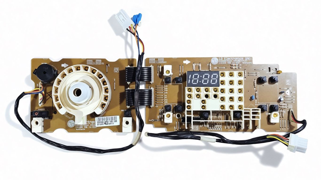 Плата для стиральной машины LG (ЭЛДЖИ) EBR67836640 (EAX60679104, без ручки)