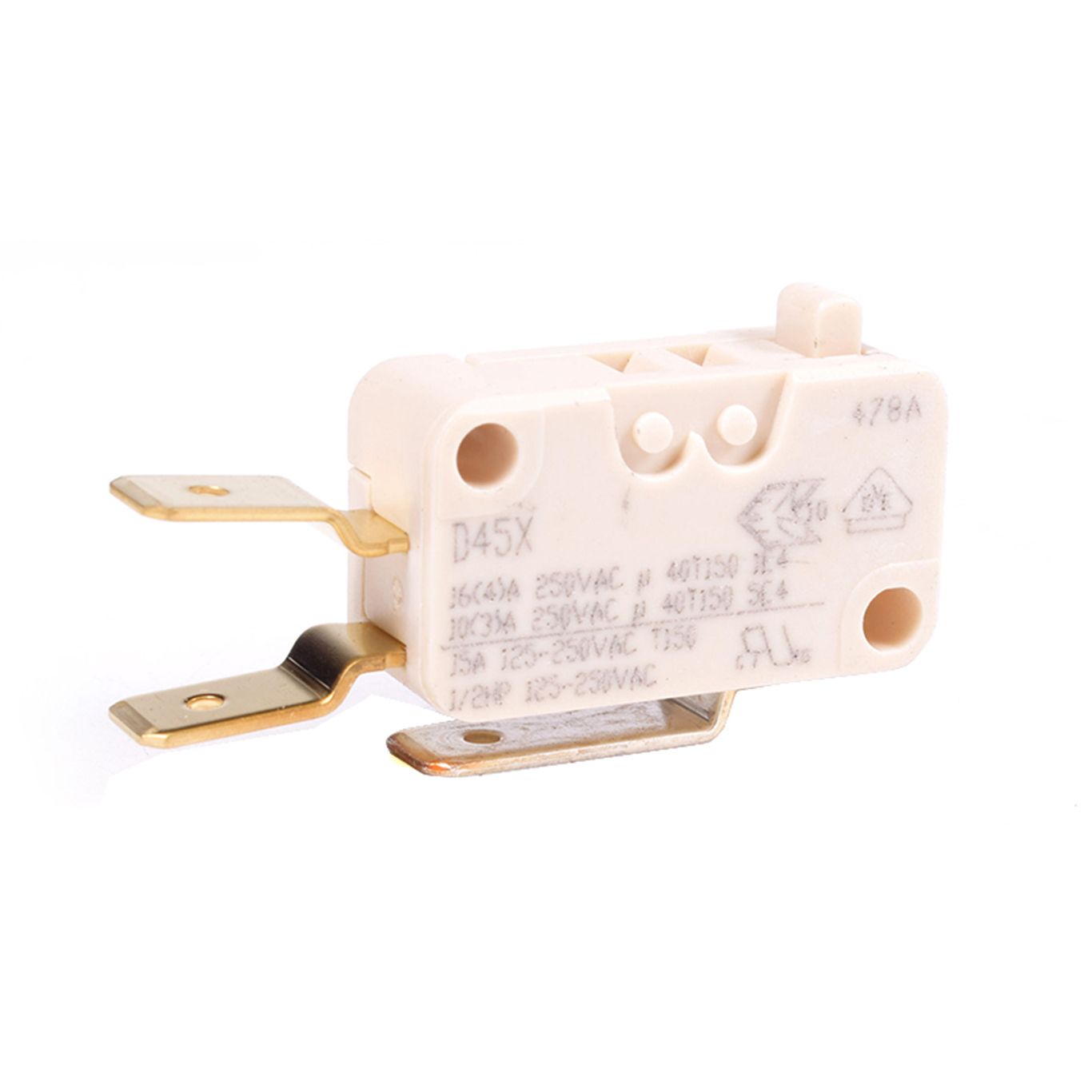Микровыключатель для духового шкафа Siemens Сименс 173548 (3 контакта, D45X, 16(4)A 250VAC / 10(3)A 250VAC)