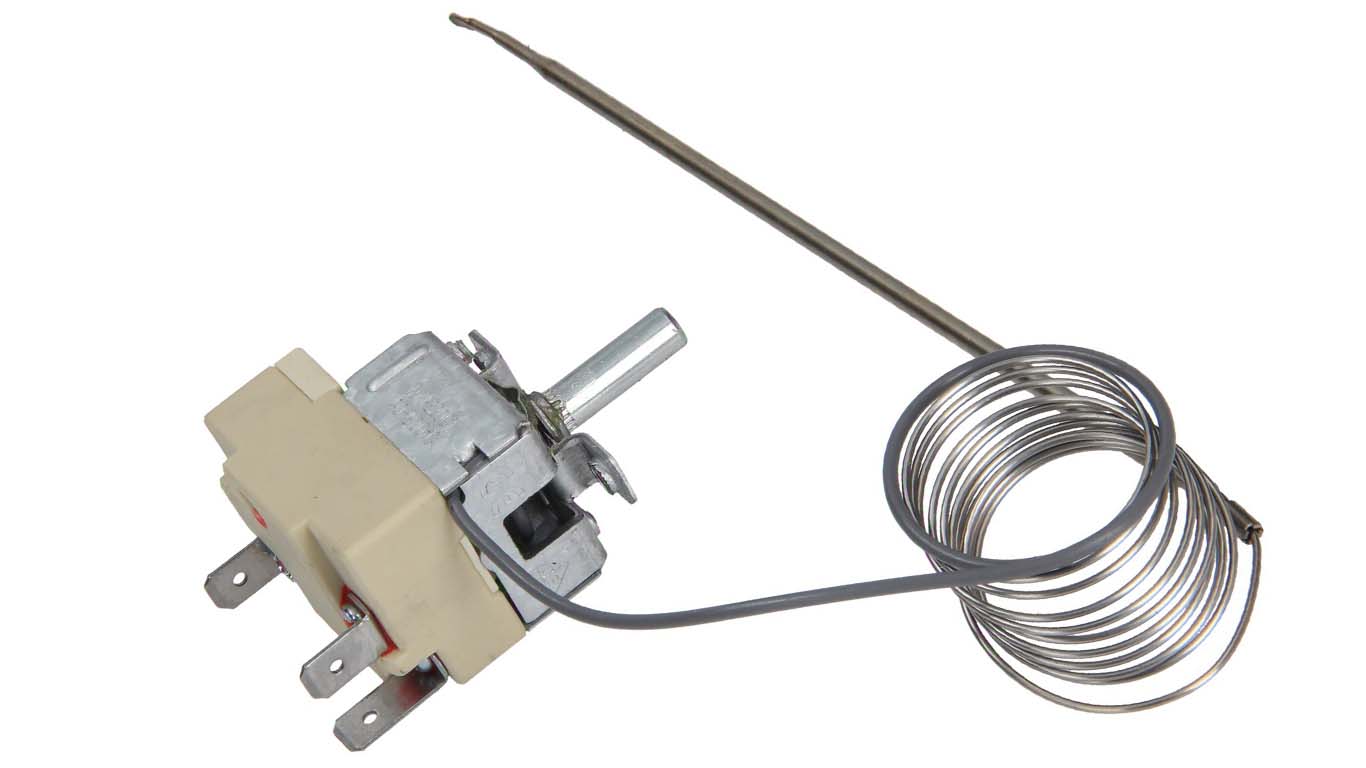 Регулятор температуры (термостат) для духового шкафа Hotpoint FE8 S832 JSH IX, FE9 814 H IX C00864889, C00876188 (WYF320CT, W01 24 01, T150)