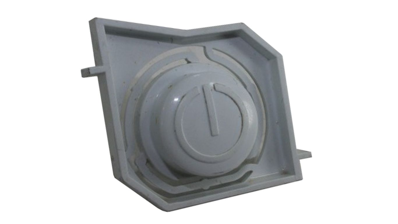 Клавиша включения белая для стиральной машины WHIRLPOOL (ВИРПУЛ) 482000089371, 488000508850