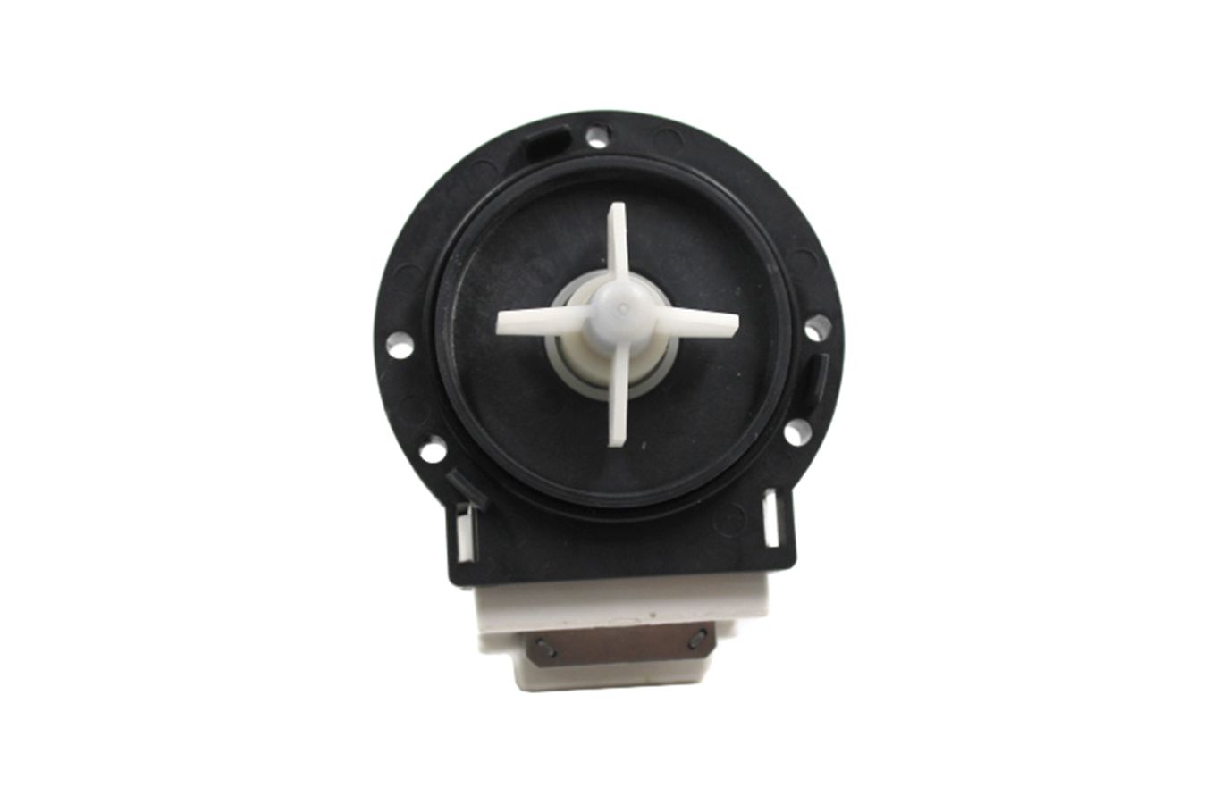 Сливная помпа для стиральной машины Whirlpool FWSG61053WEU, FWSF61053WSEU (3 винта, клеммы назад, без улитки, BPX2-35L 35W, W11598779, снято с гарантийной техники)