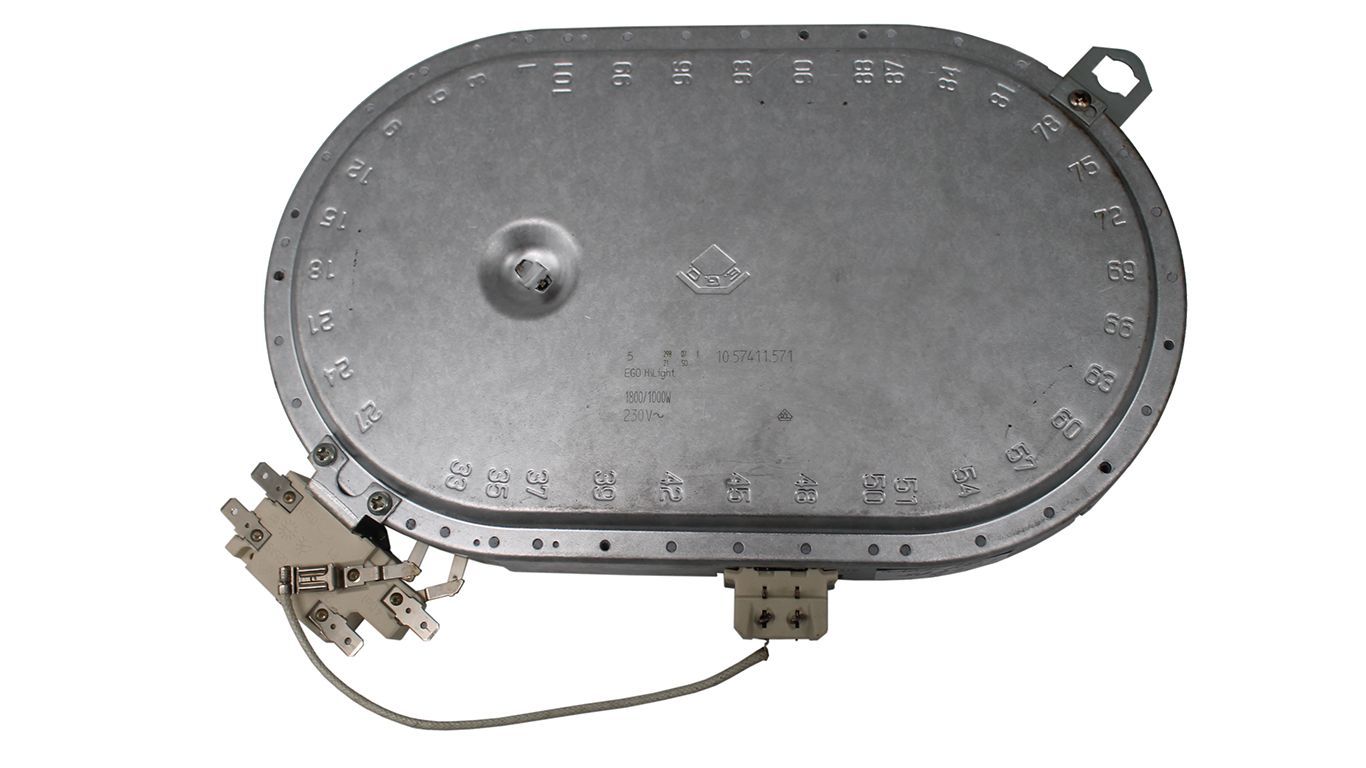 Конфорка электрическая (10.57411.571) для электроплиты ARISTON АРИСТОН (1800/1000W) 112415, 053265