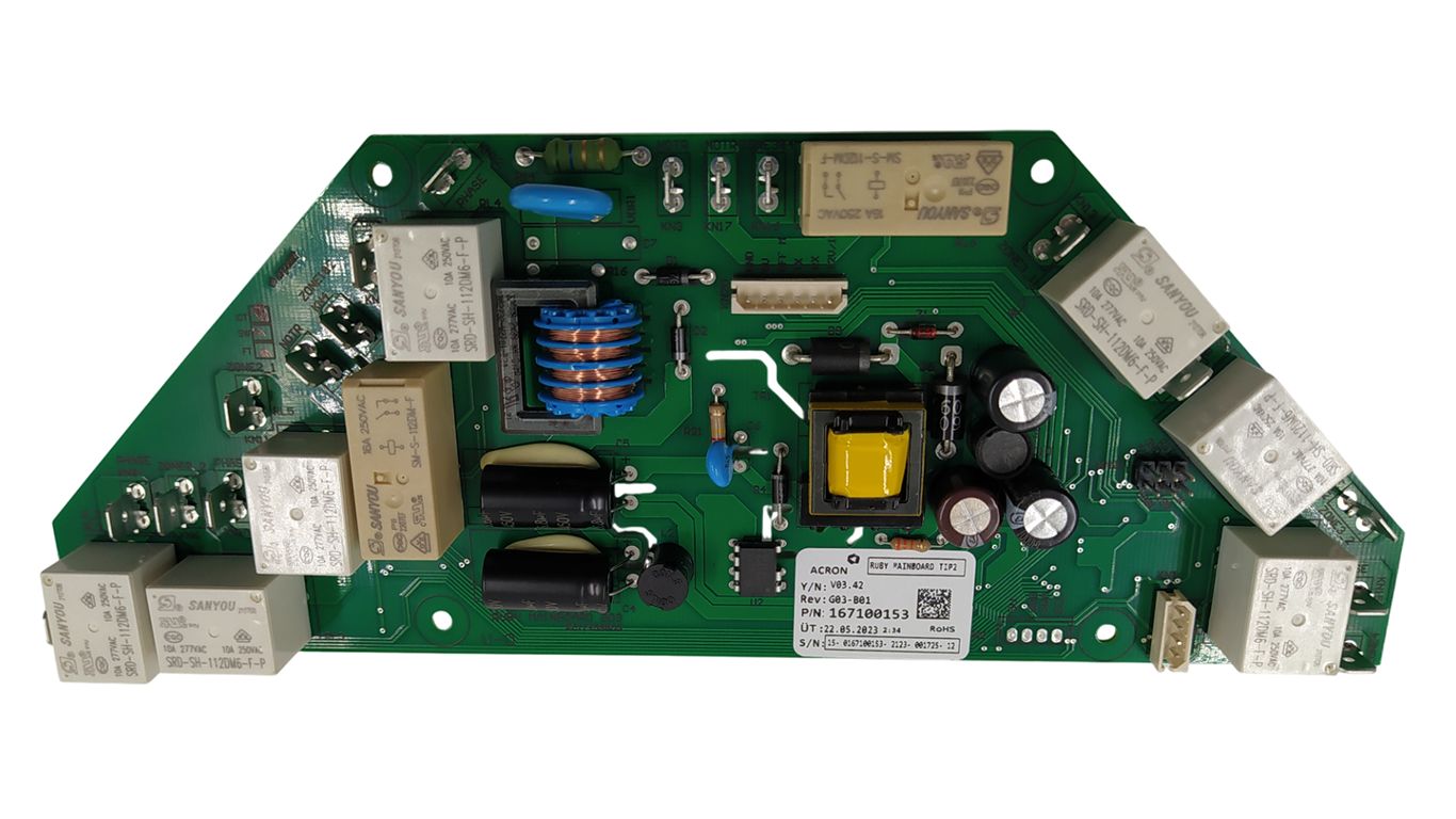 Модуль для варочной панели Beko 167100153 (G03-B01, снято с гарантийной техники)